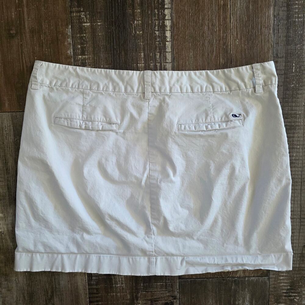 Vineyard Vines Khaki Mini Skirt Size 16